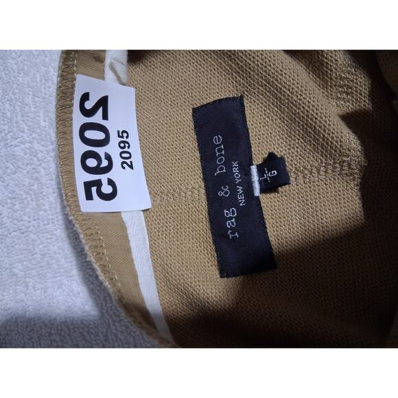 Rag & Bone NY Mens Size Large Classic Quiet Luxury Casual Henley Waffle knit Tee - Picture 12 of 15